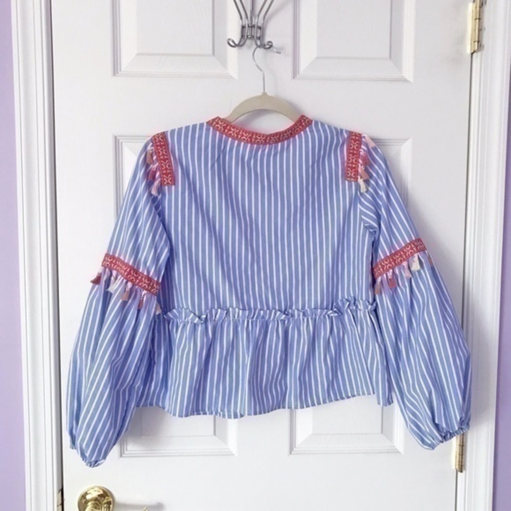 Multicolor open front top - Picture 2 of 4